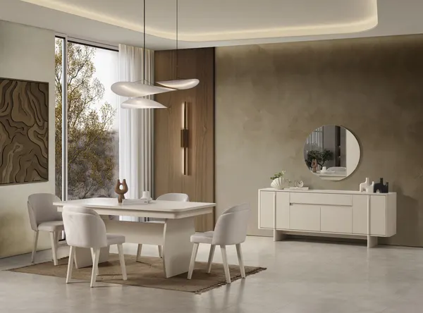 Vizyon yemek odası — Model fotoğrafları; katalog önizlemesi
